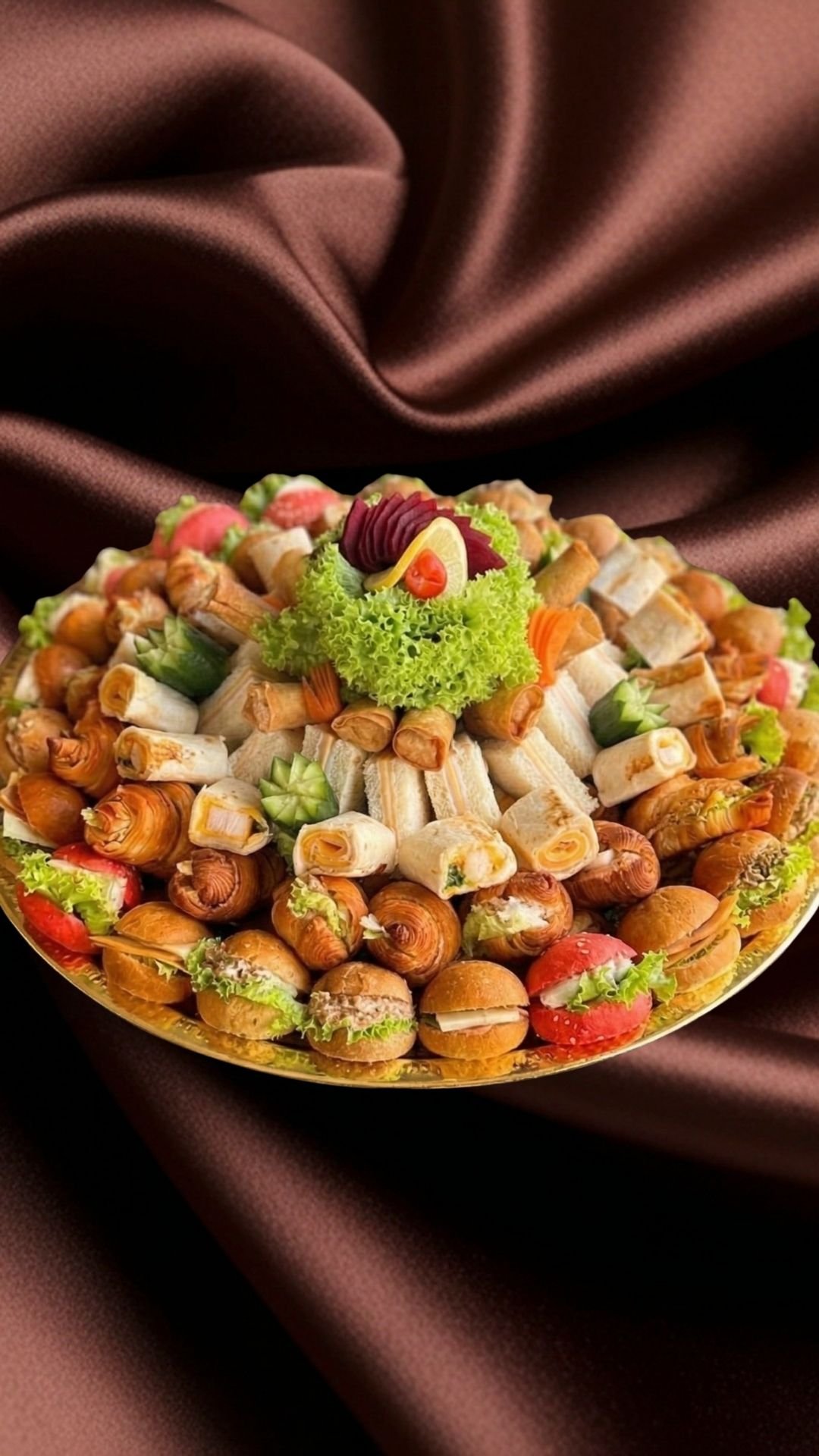 صينية المعجنات الفاخرة